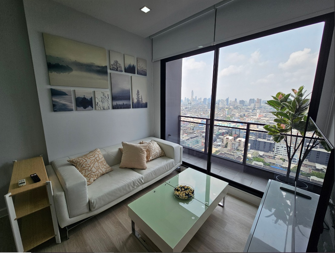 ให้เช่าคอนโด Ivy Ampio (ไอวี่ แอมพิโอ) 1 ห้องนอน 1 ห้องน้ำ ขนาด43 ตรม ชั้น 29 ราคาพิเศษ 28,000 บาทต่อเดือน