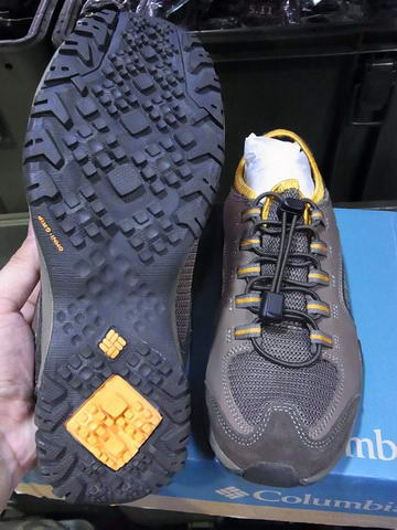 รองเท้า Columbia (C08-ยางยืด_เหลืองเทา) BARZEN ใหม่ แท้ Made in China