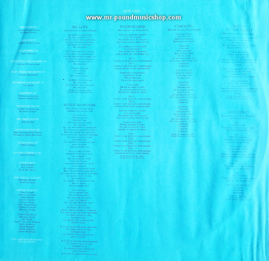 Fleetwood Mac - Tango In The Night