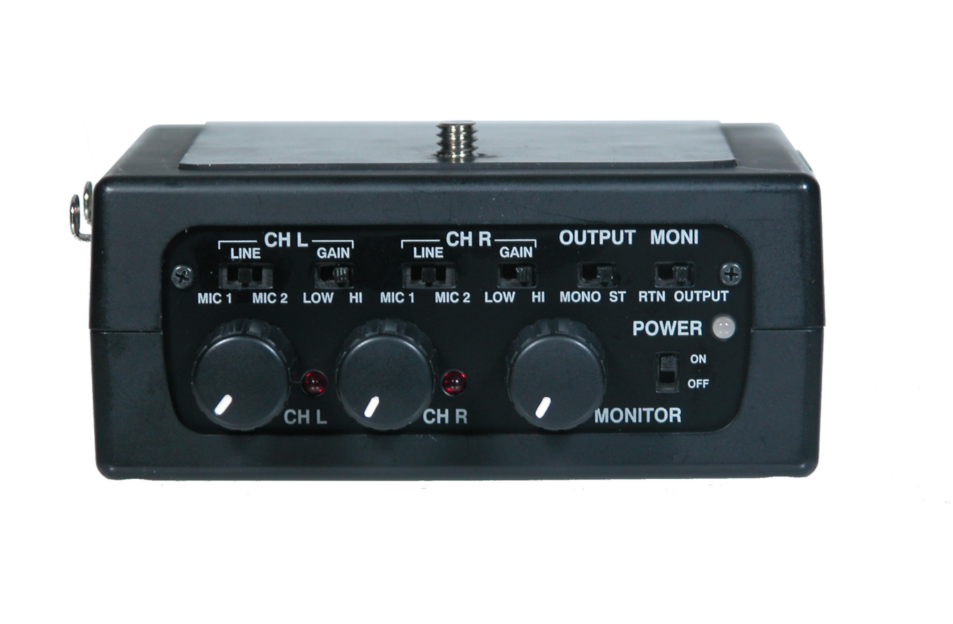 AZDEN FMX-DSLR 2 Channel Portable Mic/Line Mixer For DSLR Cameras