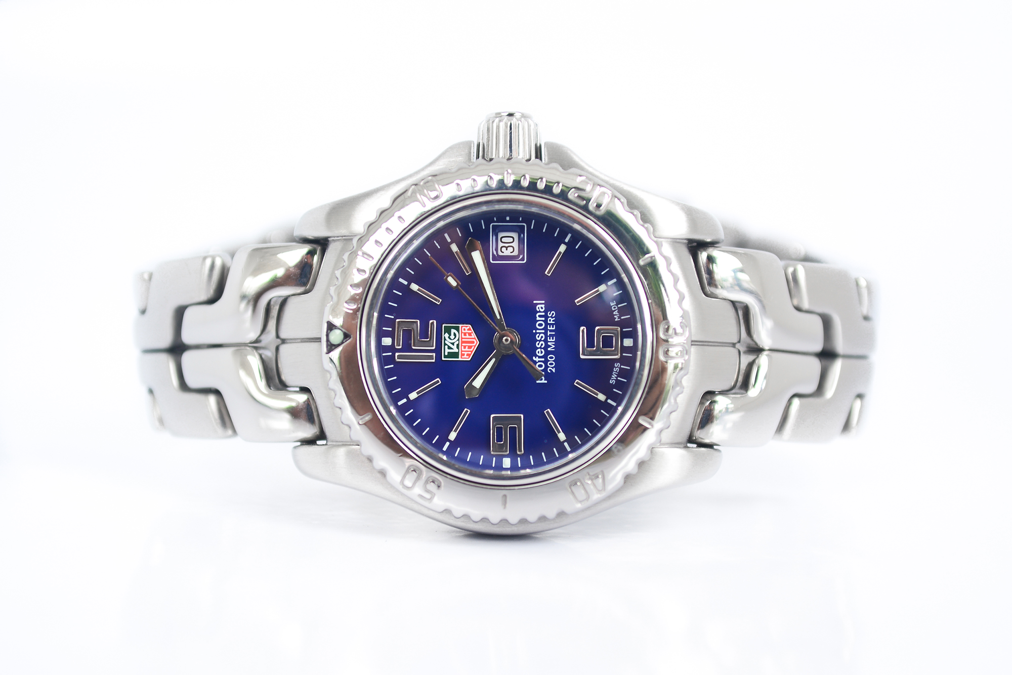 Tag Heuer Link Lady Size Quartz หน้าน้ำเงิน