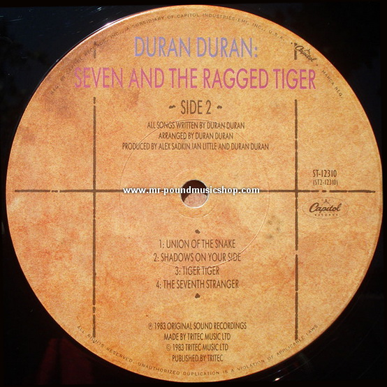 Duran Duran - Seven And The Ragged Tiger