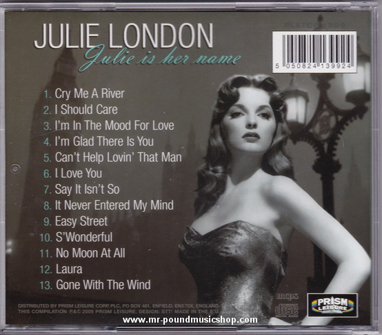 Julie London - Cry Me A River