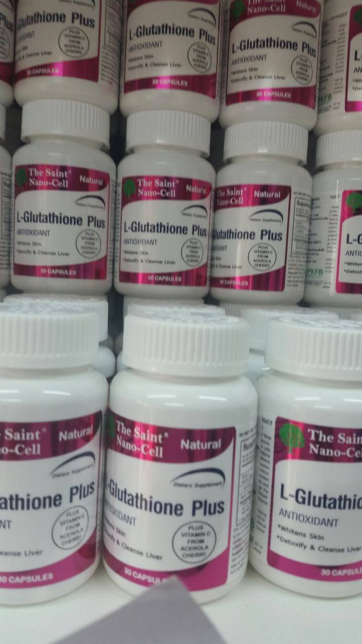 แอล-กลูตาไธโอน พลัส L-Glutathione The Saint Nano-Cell USA 30 แคปซูล