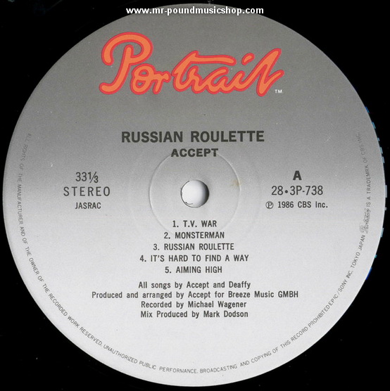 Accept - Russian Roulette