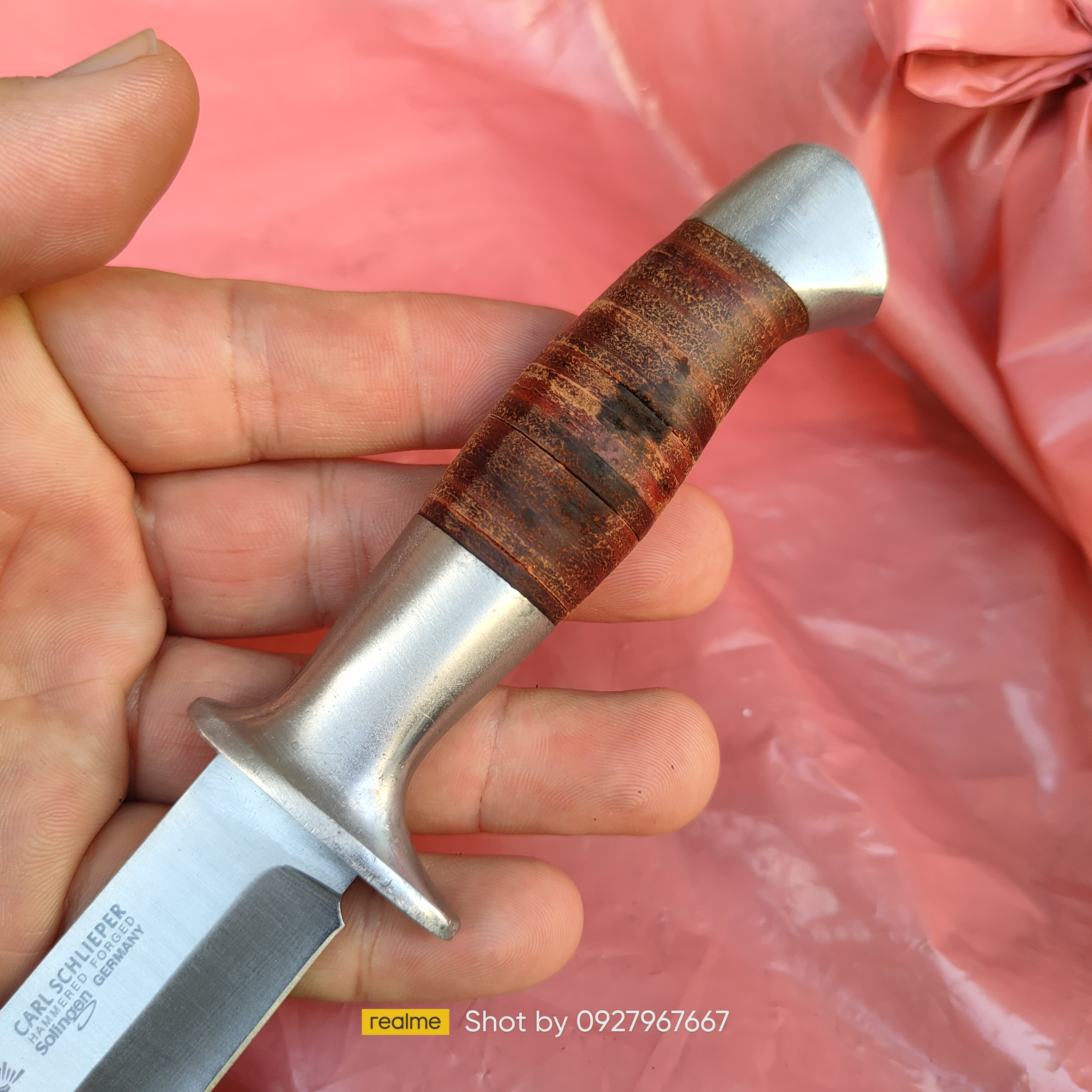 มีดตราตา เยอรมัน CARL SCHLIPPER SOLINGEN GERMANY เก่าเก็บ