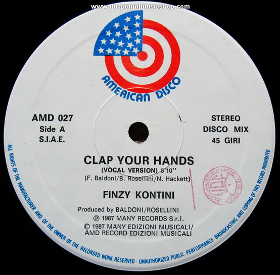 Finzy Kontini - Clap Your Hands