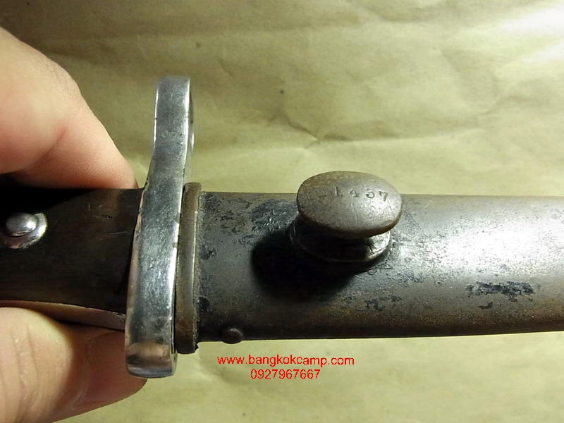 มีดทหารเยอรมัน Chile Mauser Bayonet M1889 made by Weyersberg Kirschbaum u.CO Solingen Made in GERMANY