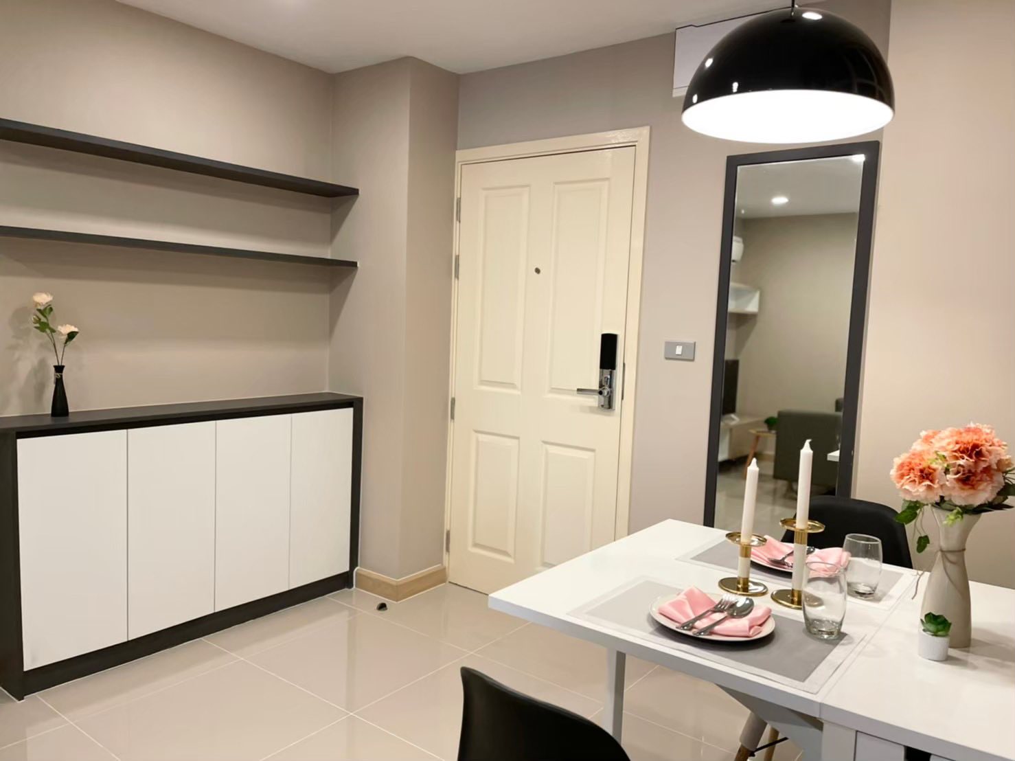 ✨ให้เช่าคอนโด The Ace Ekamai : ดิ เอซ เอกมัย ห้องใหญ่แต่งครบ ใกล้ BTS