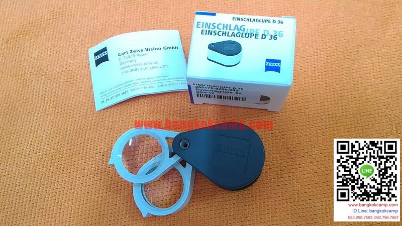 กล้องส่องพระ /เพชร ZEISS D36 (Made in Germany) 2เลนส์ 3x6x9เท่า ....ให ม่ แท้