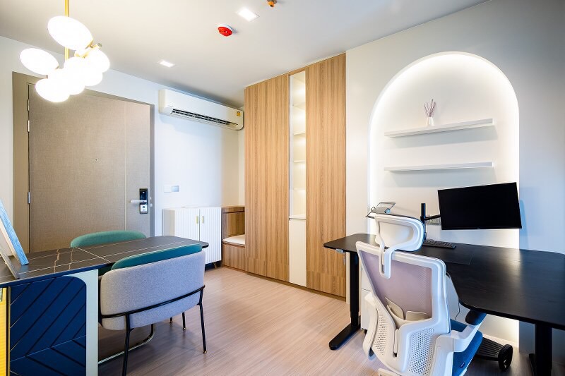 ขายคอนโด Life Asoke - Rama 9 : ไลฟ์ อโศก พระราม 9 1 ห้องนอน 1 ห้องน้ำ 1 ห้องอเนกประสงค์ ขนาด 40.16 ตรม