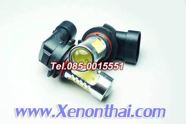 LED ขั้ว HB4/9006 7.5W หัวเลนส์แสงสีขาว
