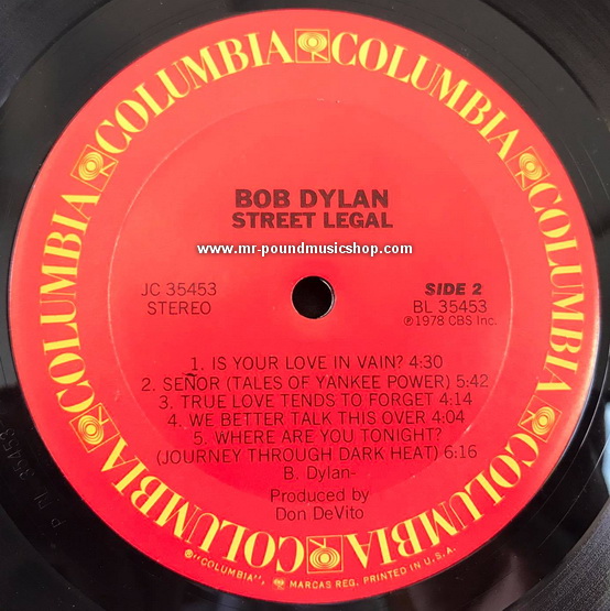 Bob Dylan - Street-Legal