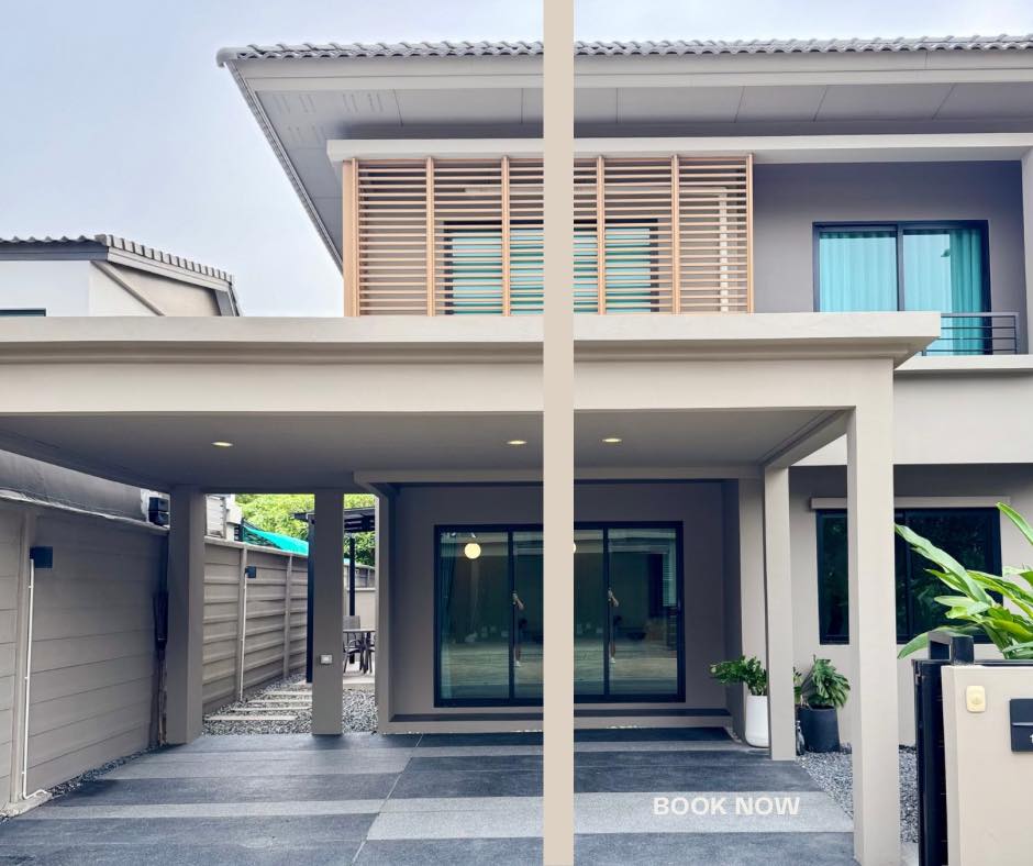 ให้เช่าบ้านเดี่ยว หมู่บ้าน อารียา โคโม่ โบทานิก้า บางนา / For Rent Areeya Como Botanica Bangna