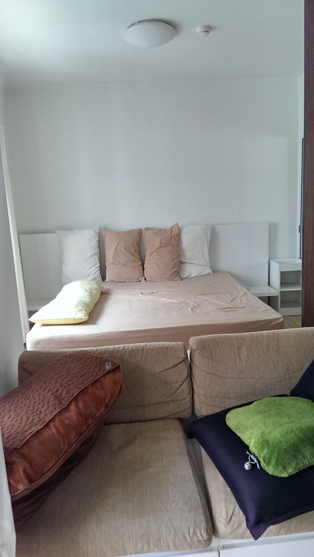 ขาย คอนโด a space Asoke-Ratchada เอ สเปซ อโศก-รัชดา ขาย 2 ห้องนอน 2 น้ำ ราคา 3.45 ล้าน ตึก F ขนาด 52 ตารางเมตร ชั้น 7 วิว สวน