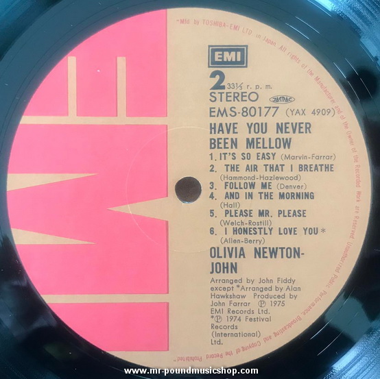 Olivia Newton-John - Have You Never Been Mellow