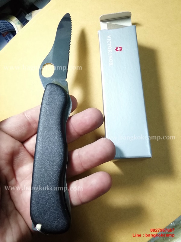 VICTORINOX SENTINEL ONE HAND SERRATED BLADE (0.8413.MW3) ใบหยัก