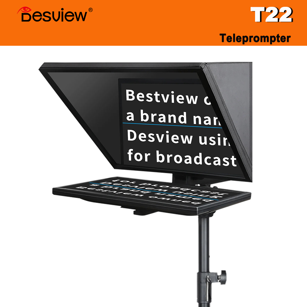Desview T22 Teleprompter (Free Tripod)