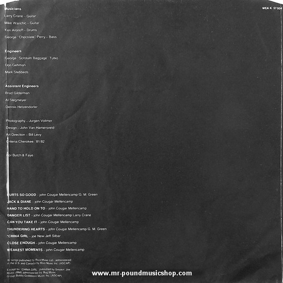 John Cougar - American Fool