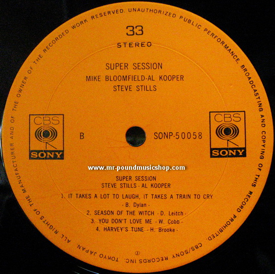 Mike Bloomfield, Al Kooper, Steve Stills - Super Session