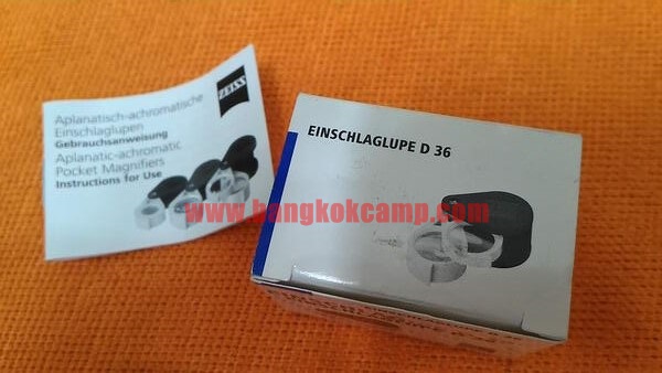 กล้องส่องพระ /เพชร ZEISS D36 (Made in Germany) 2เลนส์ 3x6x9เท่า ....ให ม่ แท้