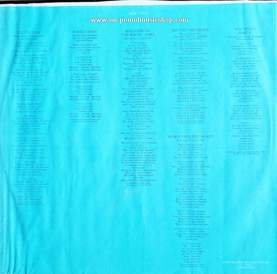 Fleetwood Mac - Tango In The Night