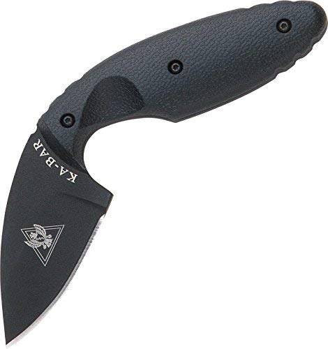 มีด KA-BAR 1480 TDI Law Enforcement Knife 2-5/16" Black Plain Blade, Zytel Handles