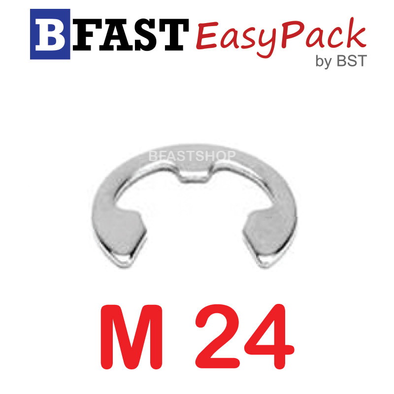แหวนตัวอีสแตนเลส SUS M24 (1ตัว/ถุง)