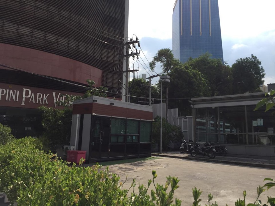 ให้เช่าคอนโด Lumpini Park View (ลุมพินี พาร์ค วิว) ห้องสตูดิโอ ขนาด 36 ตรม 1 ห้องน้ำ ชั้น 22 (ห่างสถานีรถไฟฟ้า ลุมพินี 1 นาที)