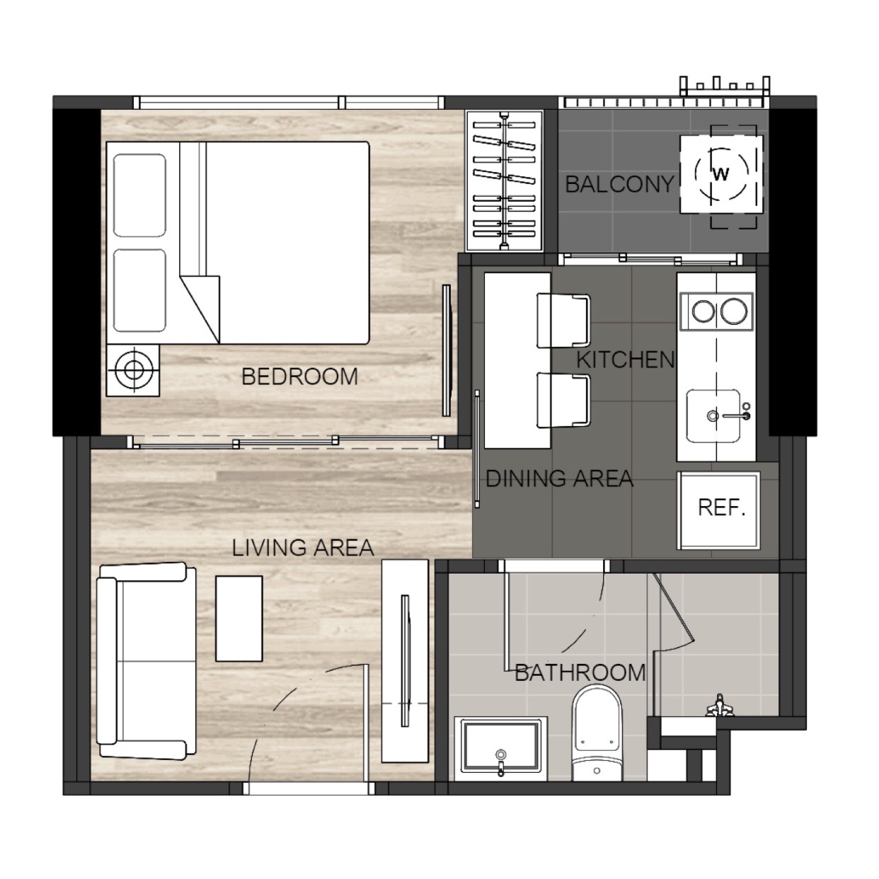 ขายดาวน์ The Line Jatujak-Mochit เดอะ ไลน์ จตุจัตร-หมอชิต
