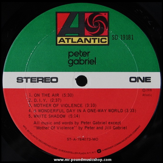 Peter Gabriel - Peter Gabriel 2: Scratch