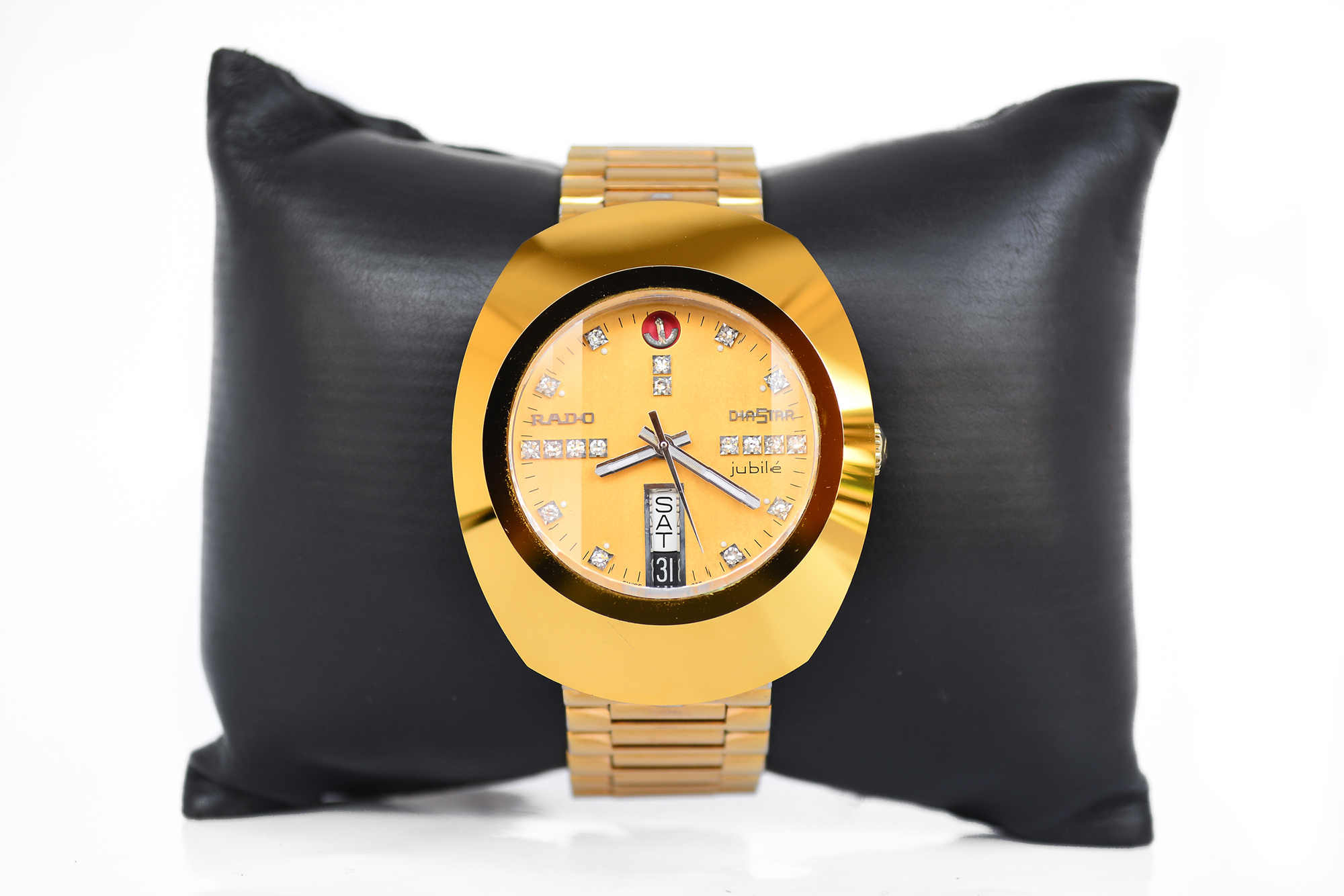 Rado Diastar Jubile Automatic เรือนทอง ฝังเพชร 18 เม็ด