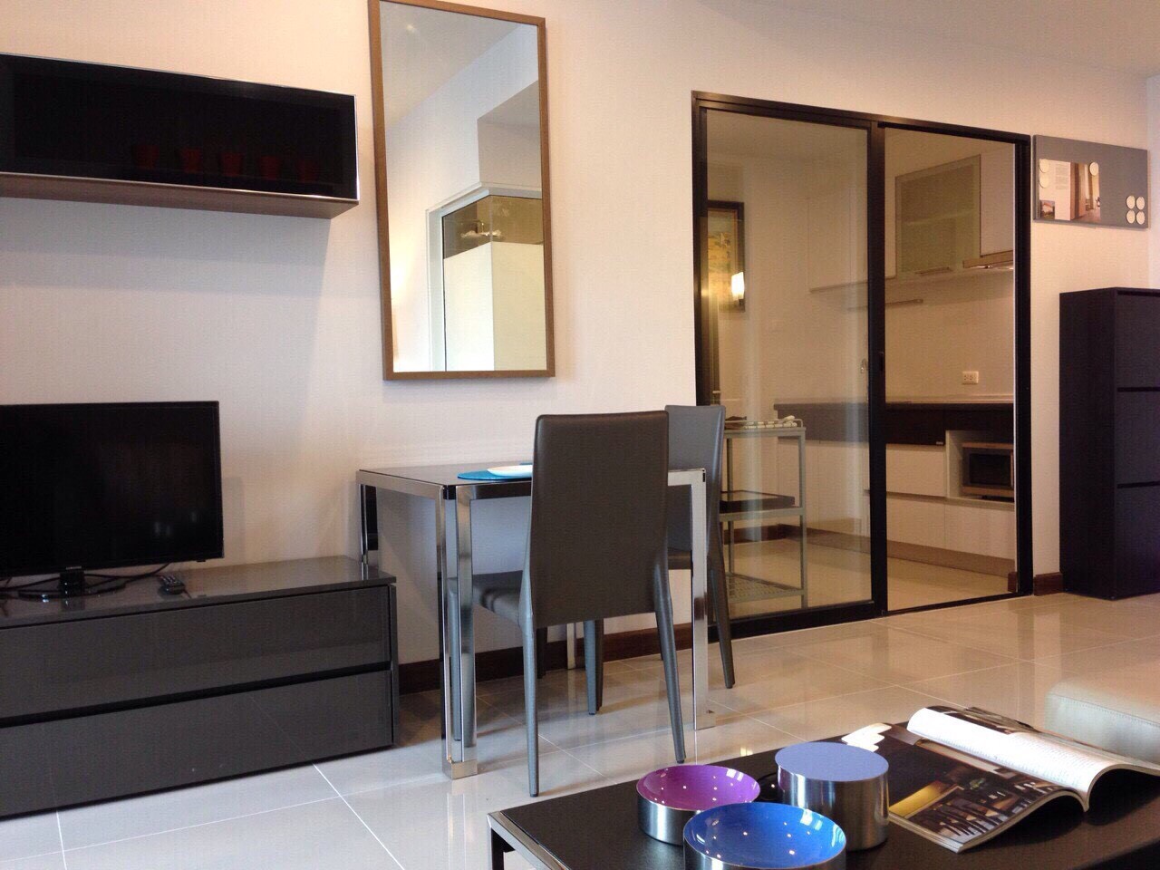 ให้เช่าคอนโด Supalai Premier @ Asoke (ศุภาลัย พรีเมียร์ @ อโศก) 1 ห้องนอน 1 ห้องน้ำ 1 ห้องรับแขก