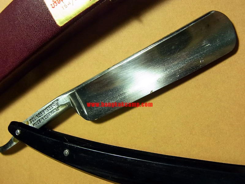 มีดโกน เยอรมัน ตรา 2มงกุฎ SOLINGEN Made in GERMANY ใหม่เก่าเก็บ