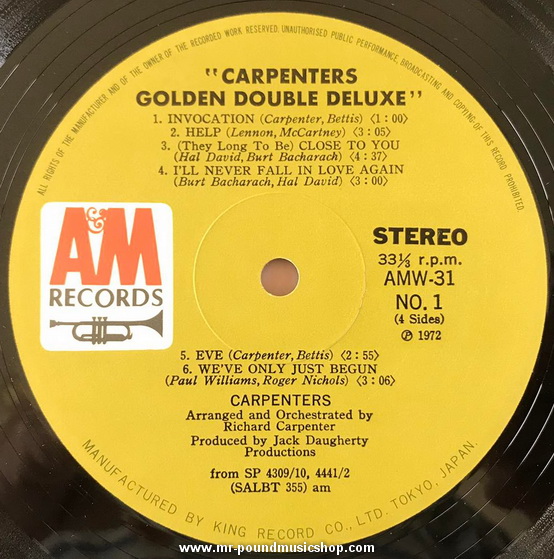 Carpenters - Golden Double Deluxe