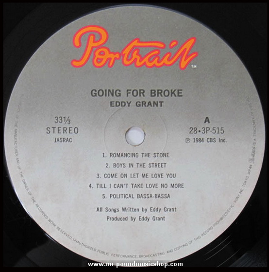 Eddy Grant - Going For Broke