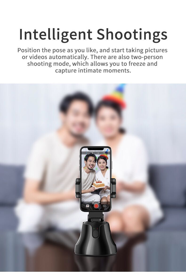 Apai Genie 360 - ขาจับโทรศัพท์ ที่จับโทรศัพท์ แบบหมุนตามแบบอัตโนมัติเชื่อมต่อด้วยระบบ Bluetooth