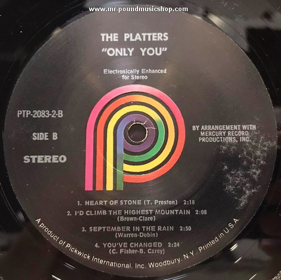 The Platters - Only You