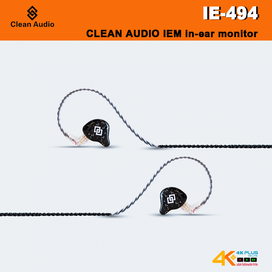 CLEAN AUDIO IE-494 IEM in-ear monitor