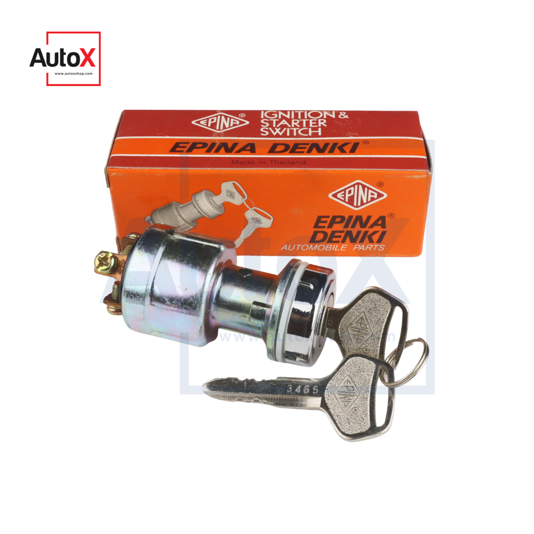 สวิทช์กุญแจสตาร์ท TOYOTA คอยาว 3ขั้ว ยี่ห้อEPINA ST-30 (ใหม่)