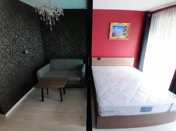 ให้เช่าคอนโด Atmoz Ladprao 71 : แอทโมซ ลาดพร้าว 71 ตึก C ชั้น 6 ขนาด 24 ตร.ม. 1 ห้องนอน