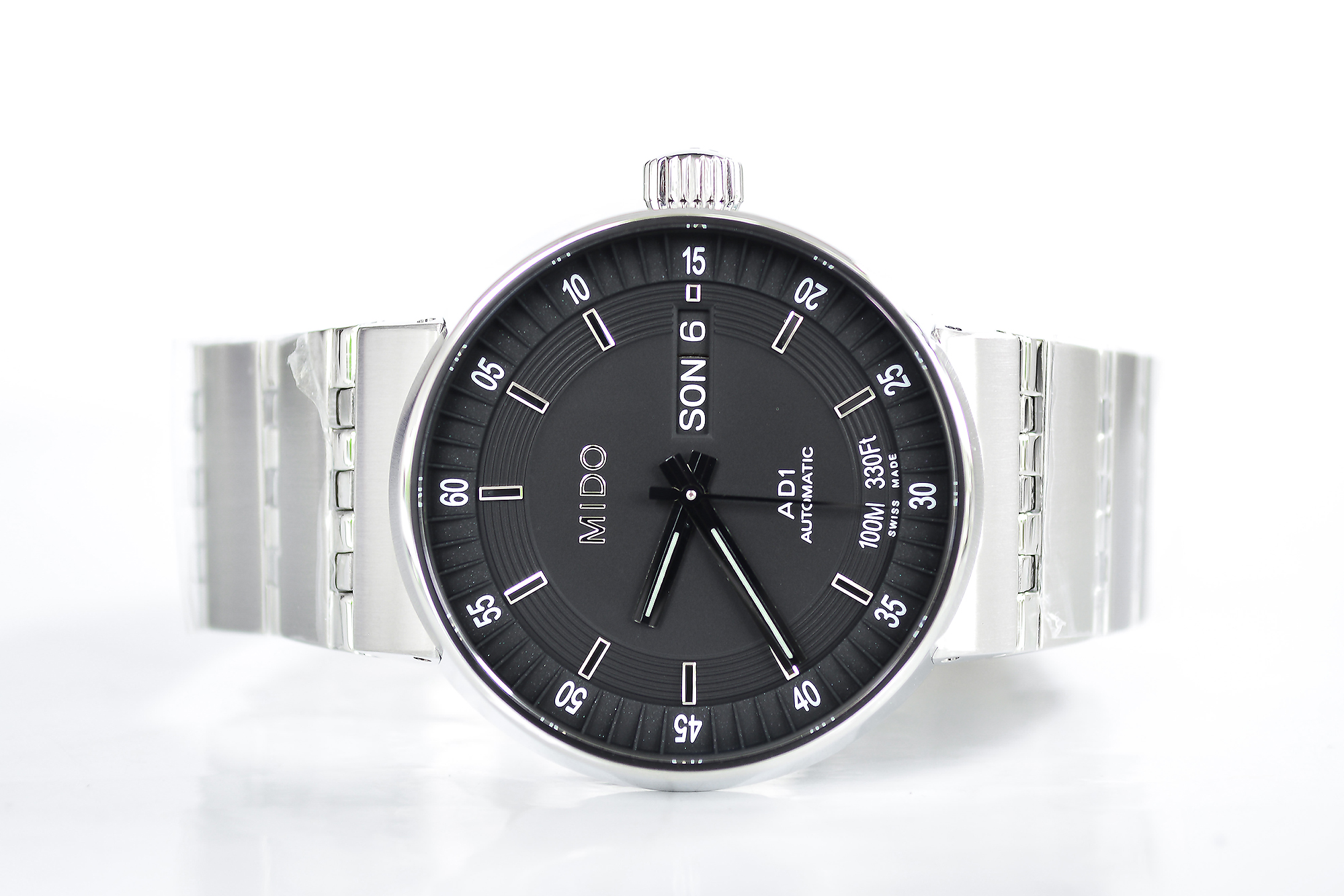 Mido All Dial M8330.4.18.13.80 Automatic หน้าดำ