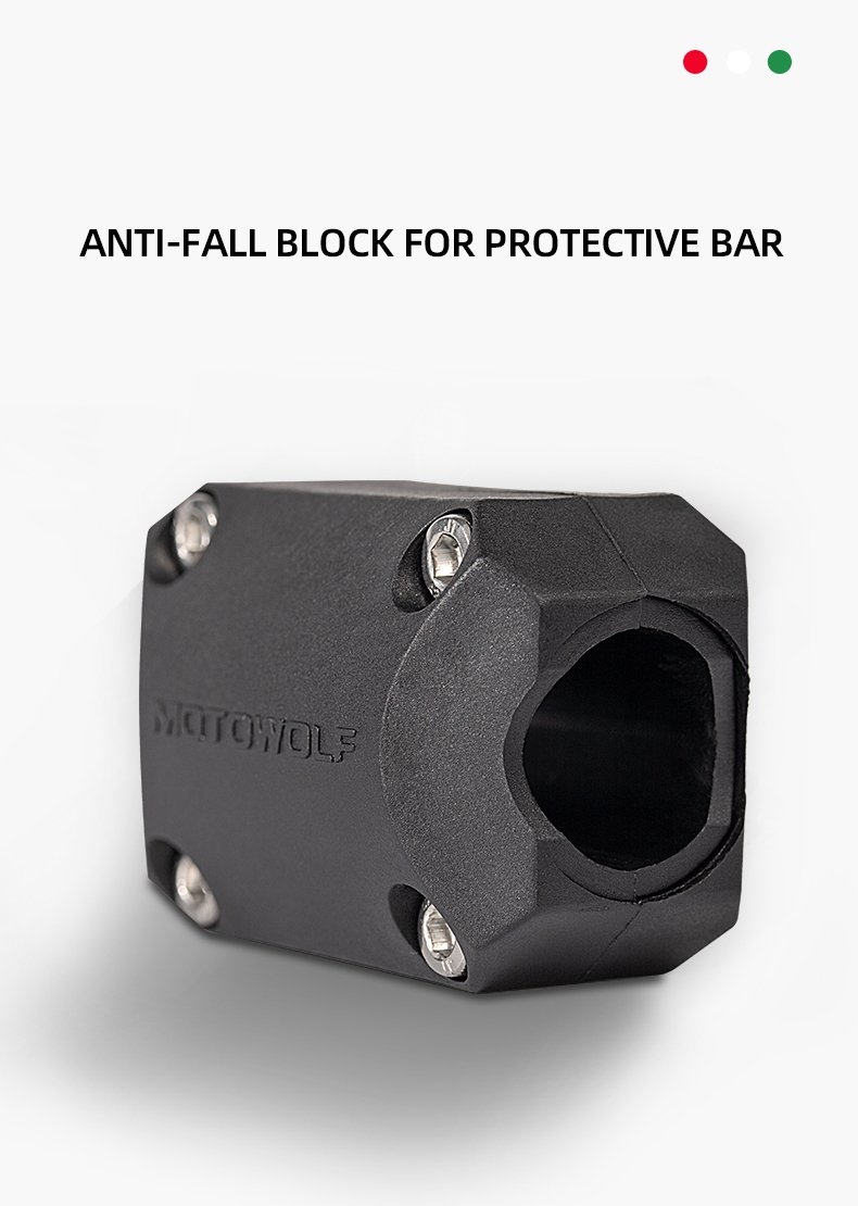 MOTOWOLF MDL 3701 - ประกับ กันล้มแคชบาร์ กันรอยแคชบาร์ ของแท้ 100%