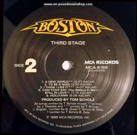Boston - Third Stage
