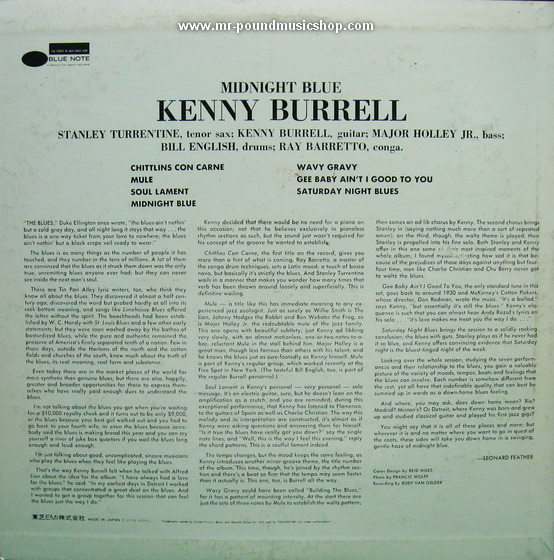Kenny Burrell - Midnight Blue