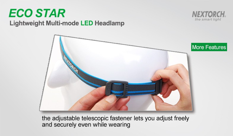 ไฟฉายคาดหัว NEXTORCH ECO STAR HEADLAMP