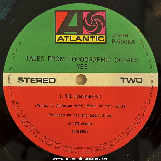 Yes - Tales From Topographic Oceans