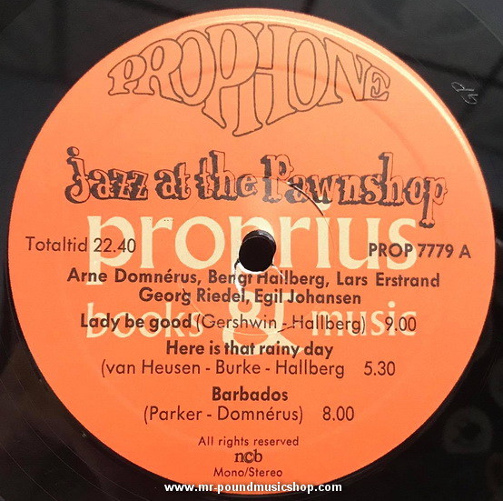 Arne Domnérus - Jazz at the Pawnshop