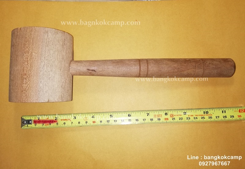 ค้อนไม้ประดู่ ยาว11 3/8นิ้ว.....ใช้ตอกงานเกี่ยวกับหนังได้, หรืองานตอกที่กลัวตัวตอกหัวจะพังใช้ไม้ตอกจะช่วยซับแรงครับ, ตอกลิ่มไม้, ตีระฆังได้