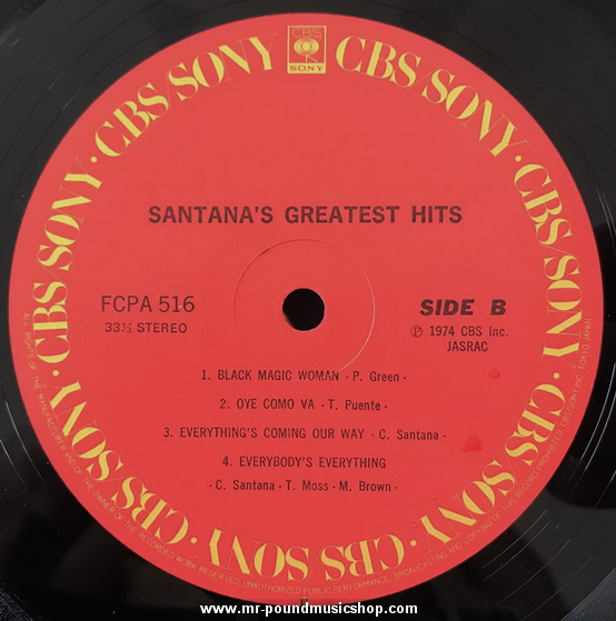Santana - Santana's Greatest Hits